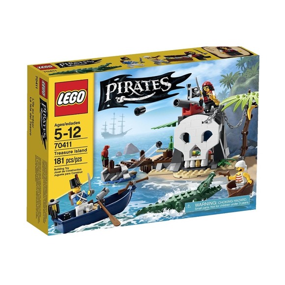 LEGO Pirates: Treasure Island (70411) – Brand New Factory Sealed